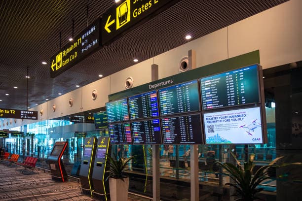 Airport Digital Displays